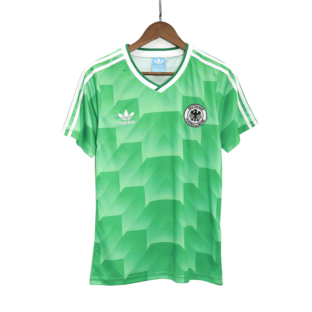 Tricouri Fotbal Vintage Germania Deplasare 1988/90