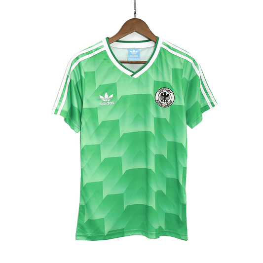 Tricouri Fotbal Vintage Germania Deplasare 1988/90