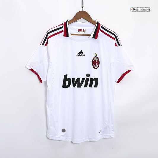 Tricouri Fotbal Vintage AC Milan Deplasare 2009/10