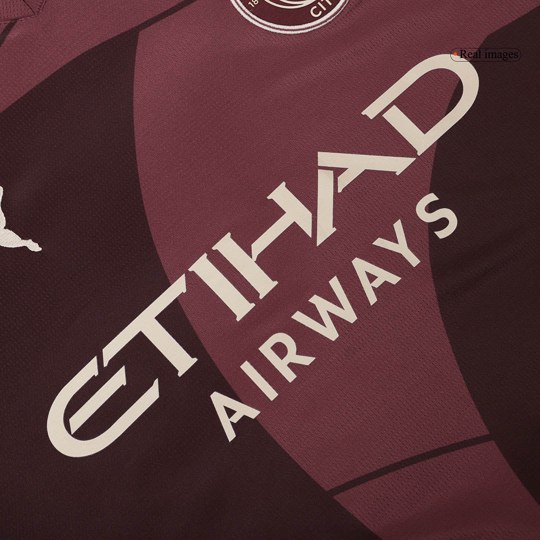 Tricouri Fotbal Manchester City Treilea 2024/25 (mărime mare)