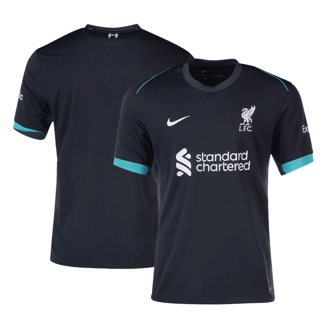Tricouri Fotbal Liverpool Deplasare 2024/25 (mărime mare)