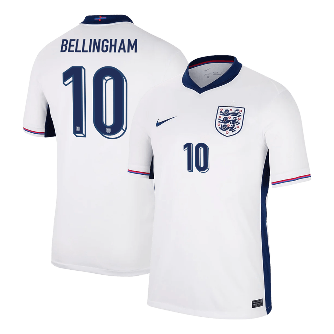 Tricouri Fotbal Anglia BELLINGHAM #10 Acasă 2024 - Super (mărime mare)