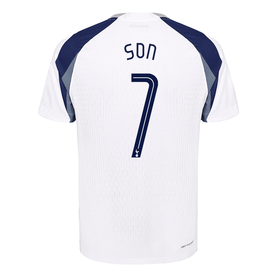Tricouri Fotbal Tottenham Hotspur SON #7 Acasă 2025/26 Authentic - UCL