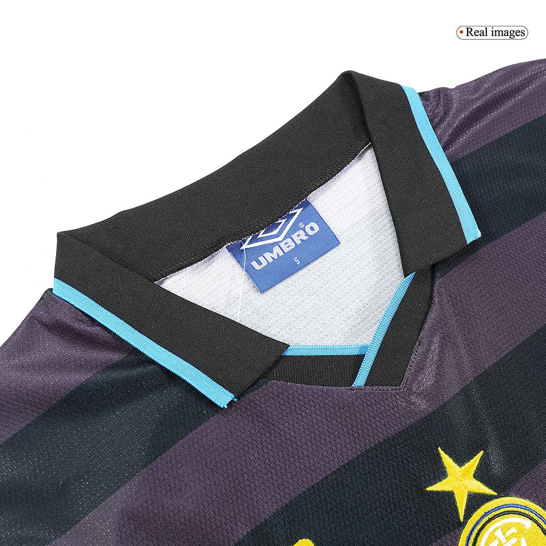 Tricouri Fotbal Vintage Inter Milano Deplasare 1997/98