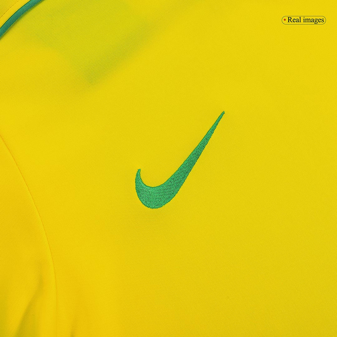 Tricouri Fotbal Vintage Brazilia RONALDO #9 Acasă 1998