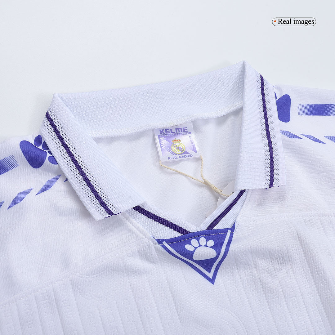 Tricouri Fotbal Vintage Real Madrid Acasă 1996/97