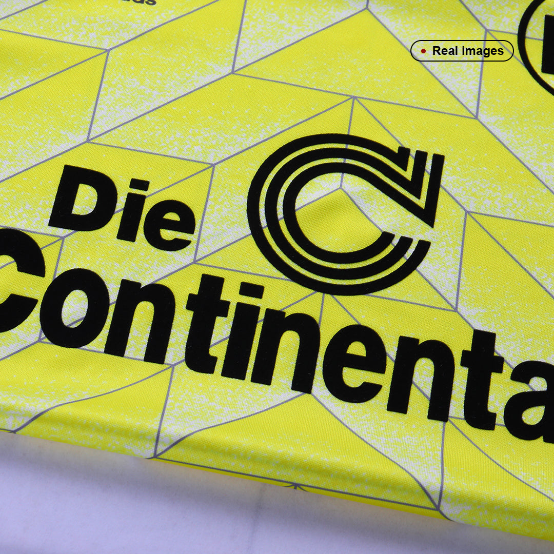 Tricouri Fotbal Vintage Borussia Dortmund Acasă 1988