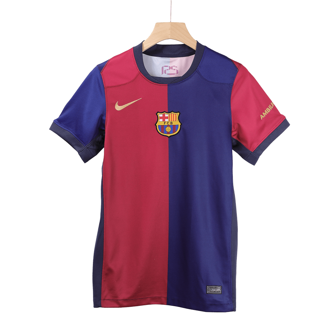 Tricouri Fotbal Barcelona COLDPLAY #10 Acasă 2024/25 - Super