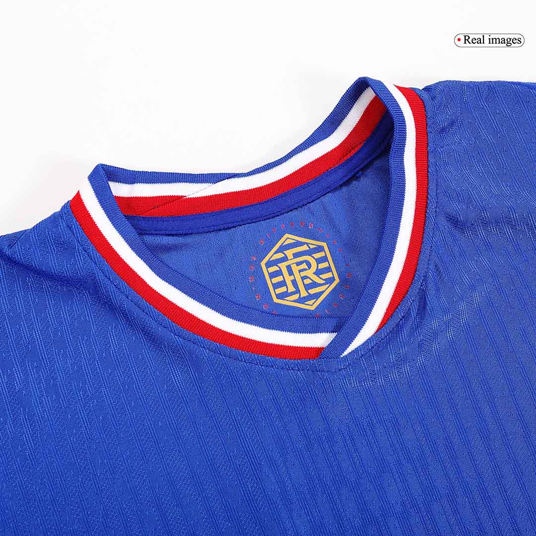 Tricouri Fotbal Franța Acasă 2024 Authentic