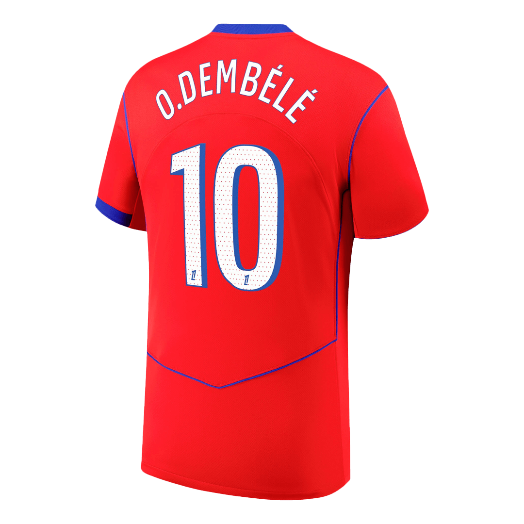 Tricouri Fotbal PSG O.DEMBÉLÉ #10 Treilea 2025/26