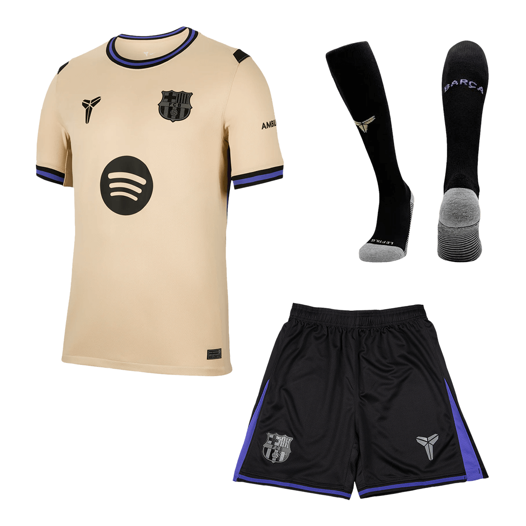 Set Tricouri Fotbal Barcelona Deplasare 2025/26