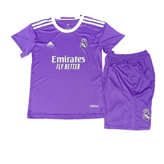 Set Tricouri Fotbal Real Madrid Deplasare 2016/17 Pentru Copii
