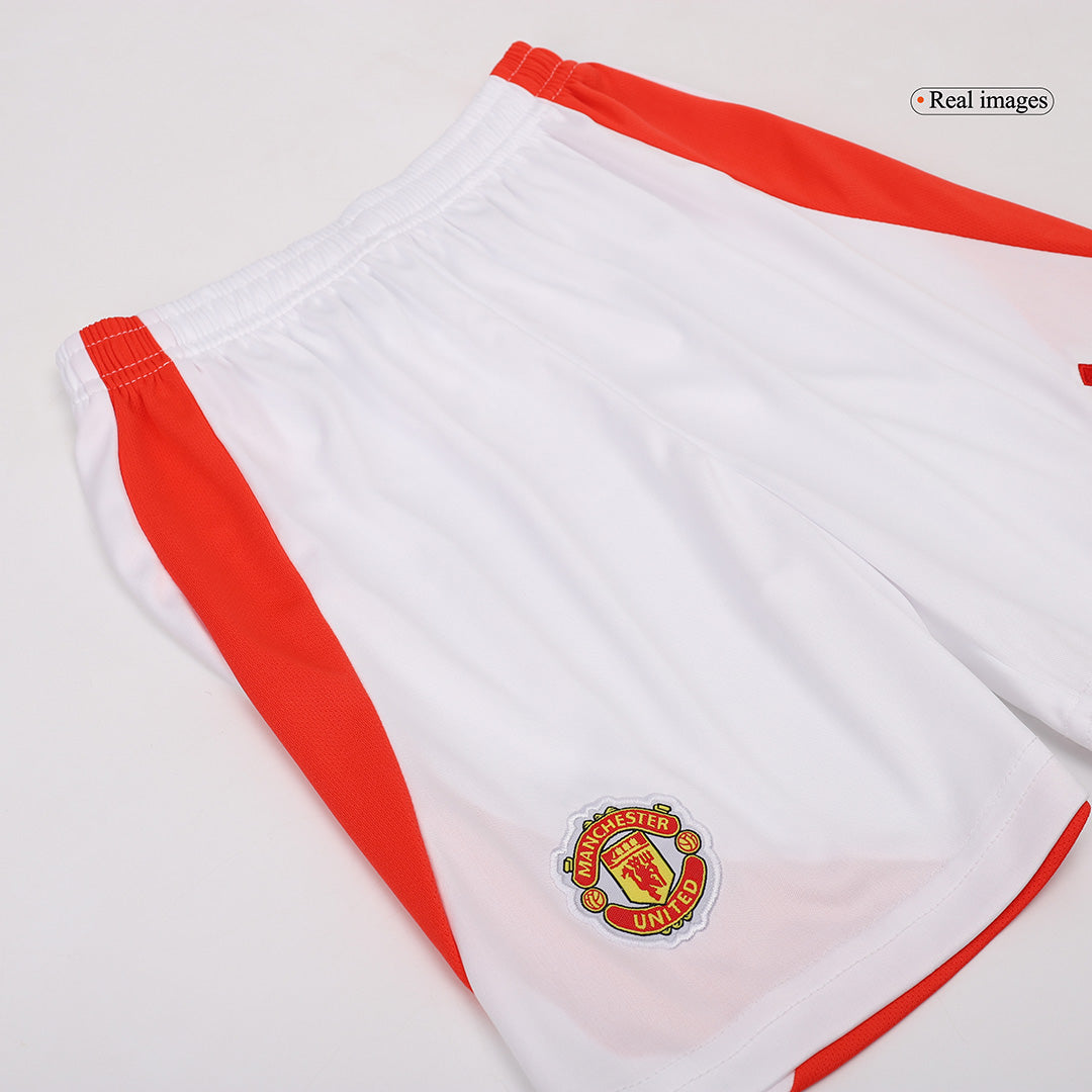 Set Tricouri Fotbal Manchester United Acasă 2024/25 Pentru Copii
