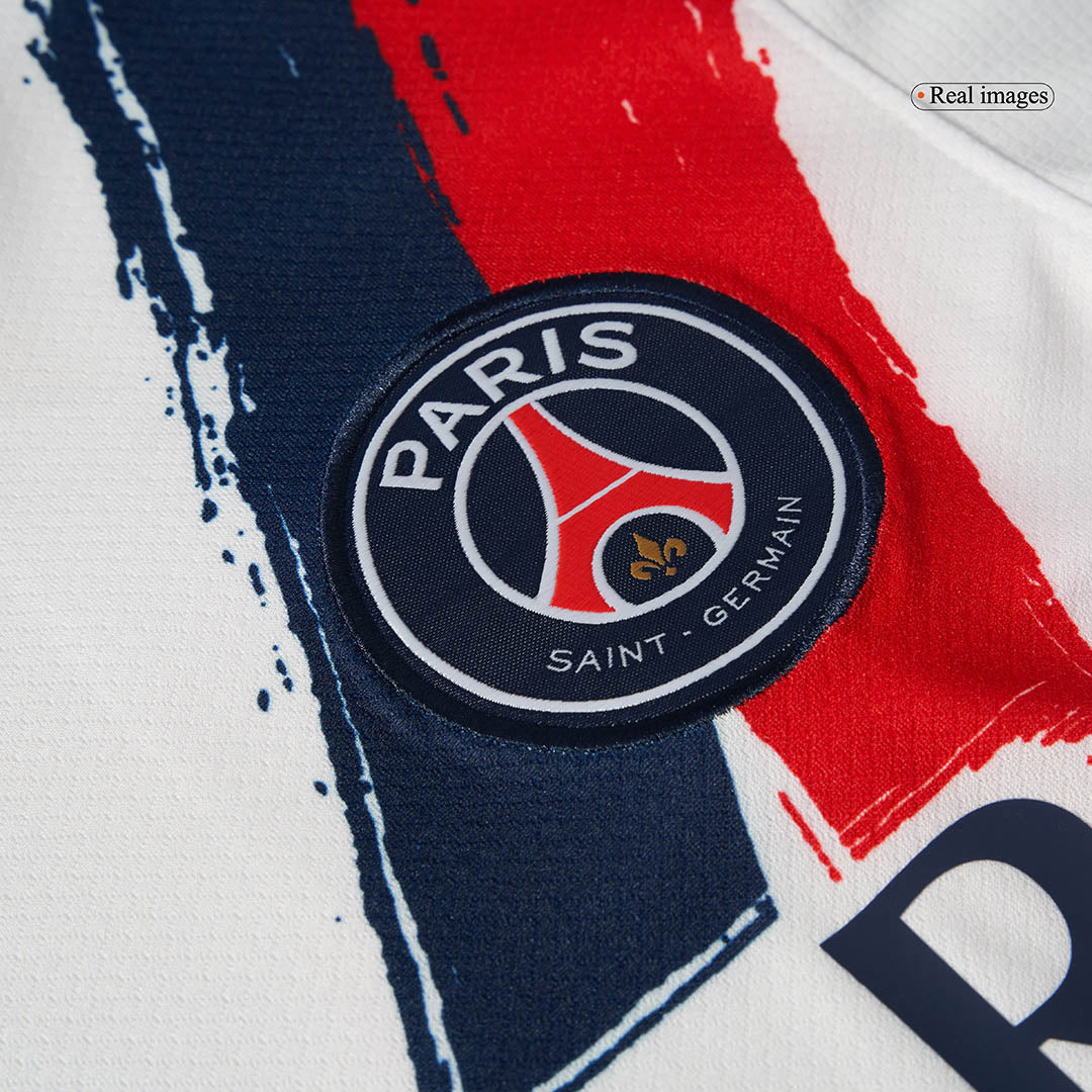Tricouri Fotbal PSG KVARATSKHELIA #7 Deplasare 2024/25 UCL - Super