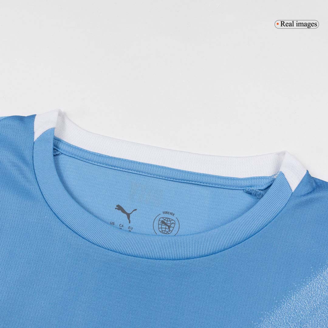 Tricouri Fotbal Manchester City REIJNDERS #4 Acasă 2025/26 - Premium