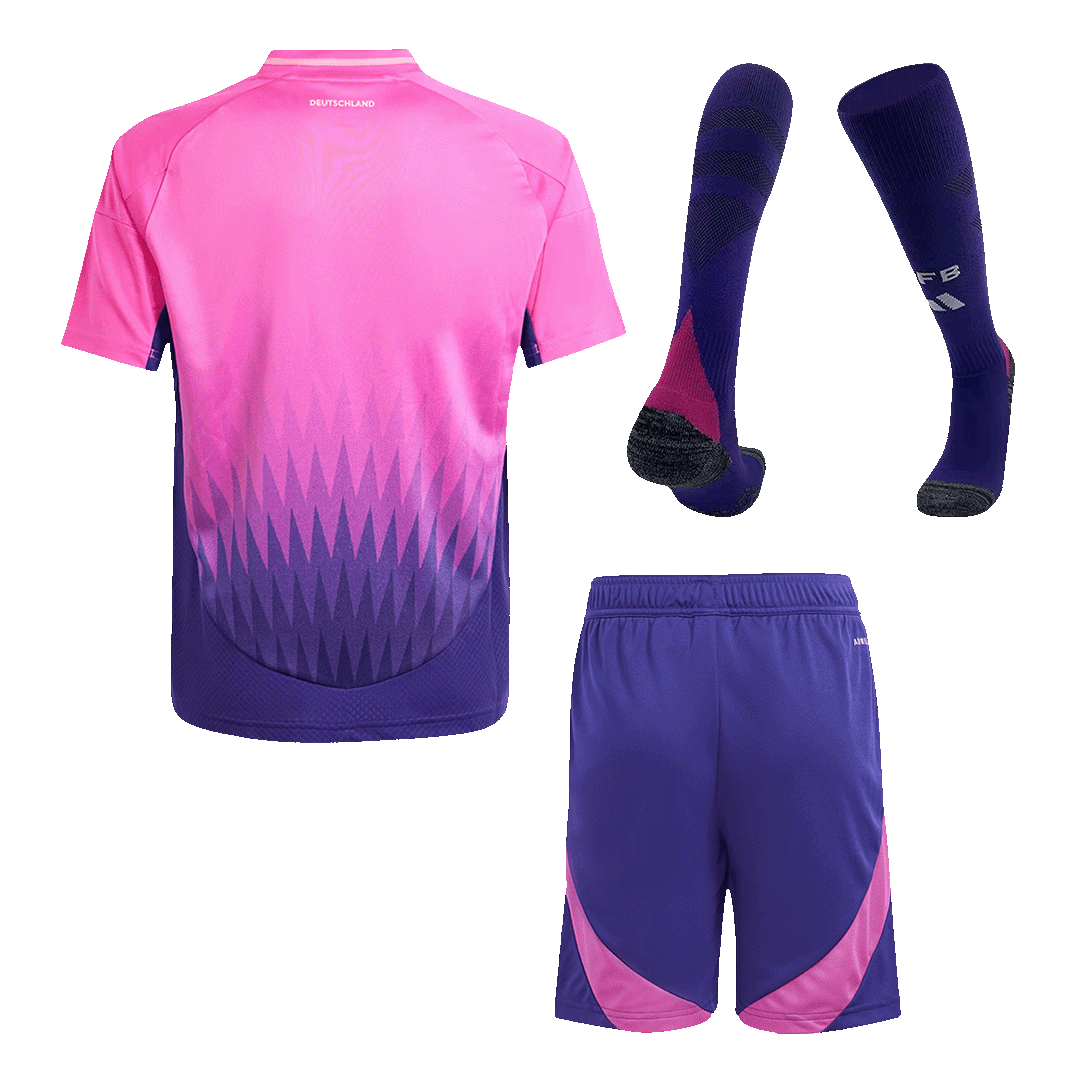 Set Tricouri Fotbal Germania Deplasare 2024 Pentru Copii.