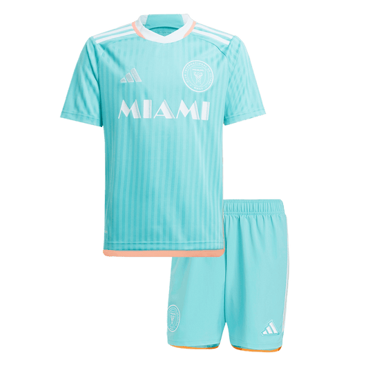 Set Tricouri Fotbal Inter Miami CF Treilea 2024 Pentru Copii