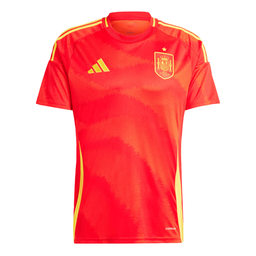 Tricouri Fotbal Spania Acasă 2024 (mărime mare)
