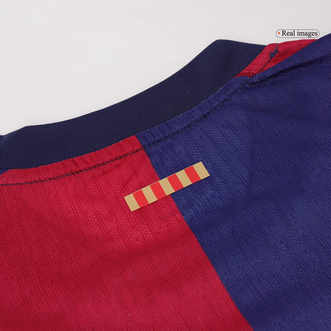 Tricouri Fotbal Barcelona PEDRI #8 Acasă 2024/25 Authentic