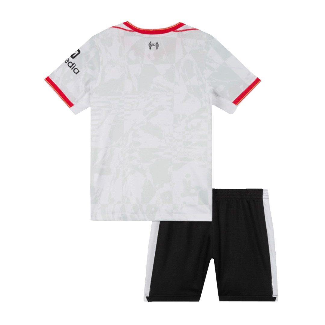 Set Tricouri Fotbal Liverpool Treilea 2024/25 Pentru Copii