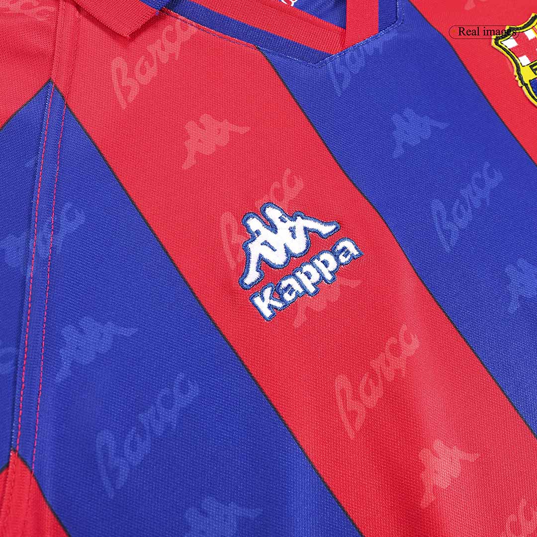 Tricouri Fotbal Vintage Barcelona Acasă 1996/97