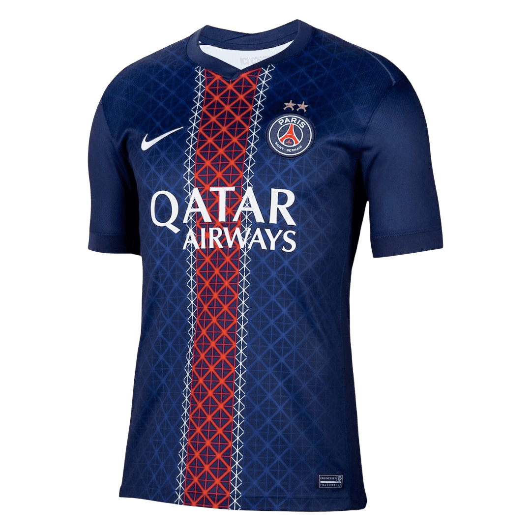 Tricouri Fotbal PSG Champions of Europe #26 Acasă 2025/26 - Premium