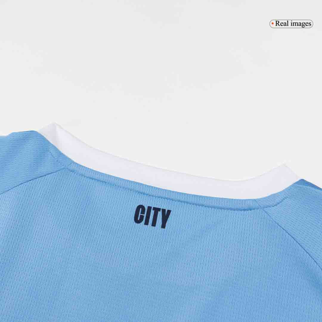 Tricouri Fotbal Manchester City REIJNDERS #4 Acasă 2025/26 - Premium