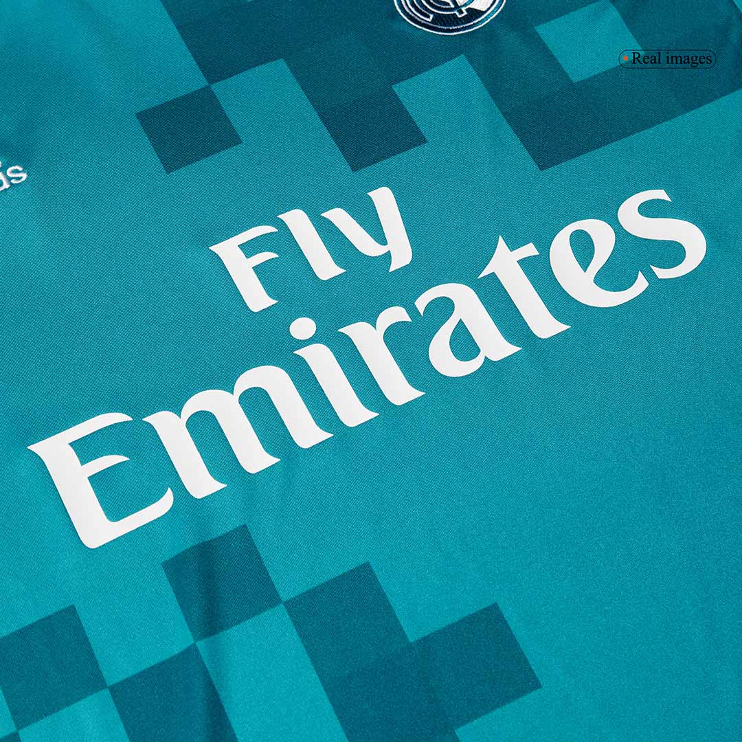 Tricouri Fotbal Vintage Real Madrid Treilea 2017/18 (mărime mare)