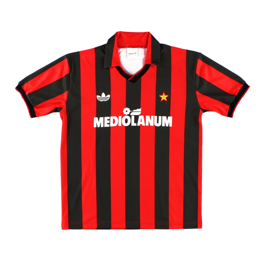 Tricouri Fotbal Vintage AC Milan Acasă 1991/92