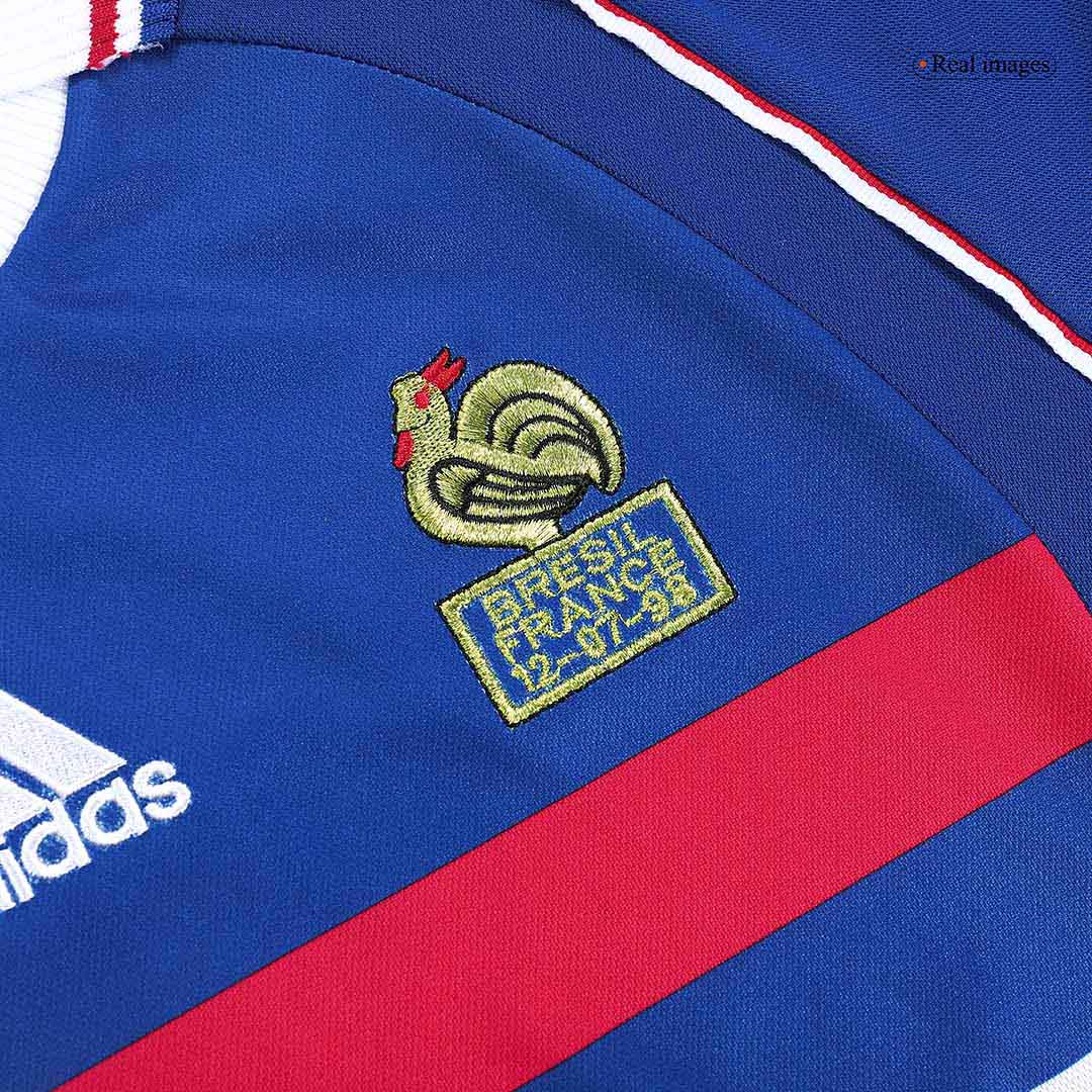 Tricouri Fotbal Vintage Franța Acasă 1998