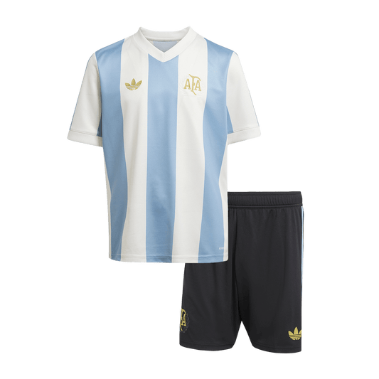 Set Tricouri Fotbal Argentina 2024 Pentru Copii - 50th Anniversary