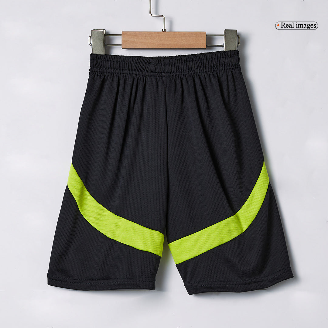 Set Tricouri Fotbal Manchester City Deplasare 2024/25 Pentru Copii.