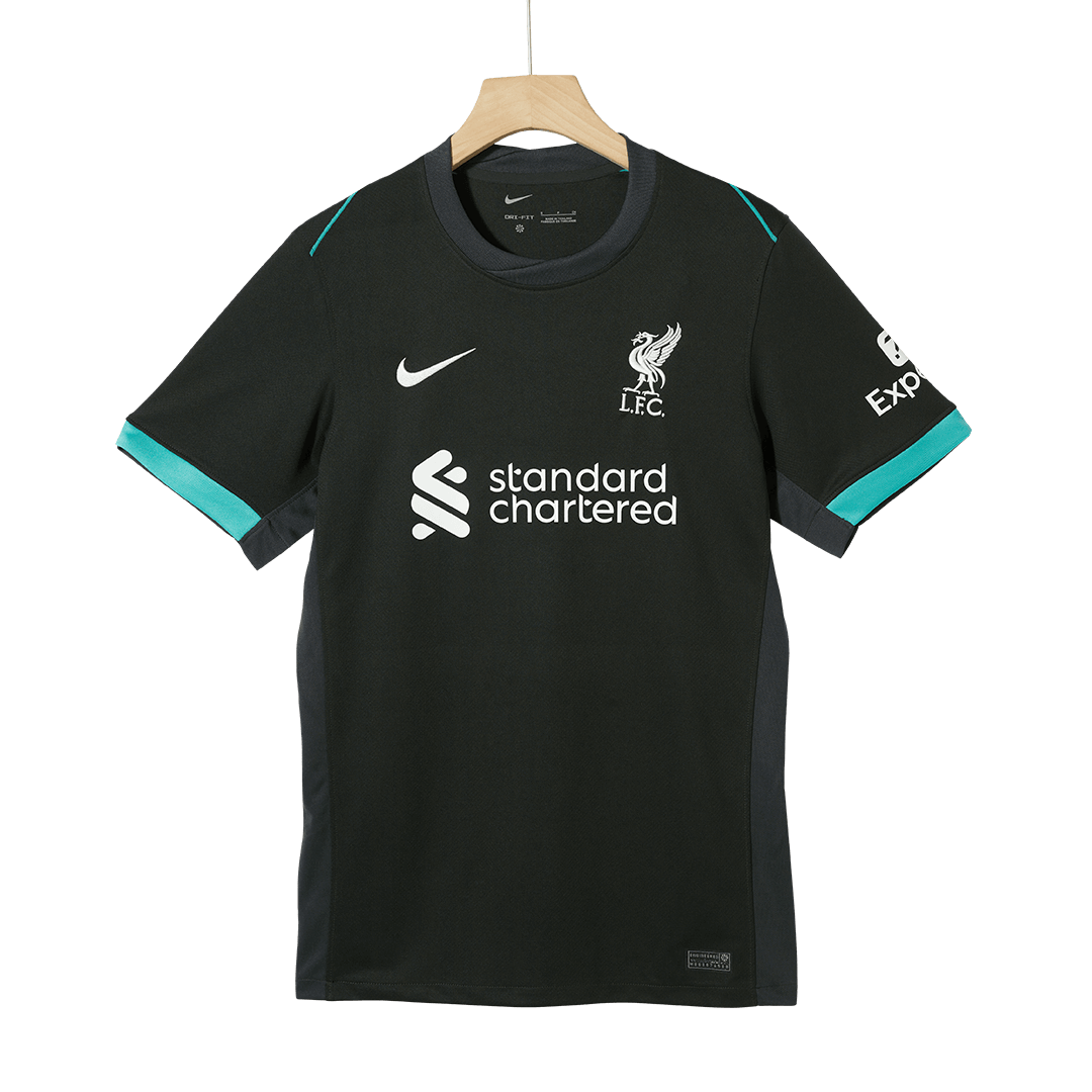 Tricouri Fotbal Liverpool Deplasare 2024/25 (mărime mare)
