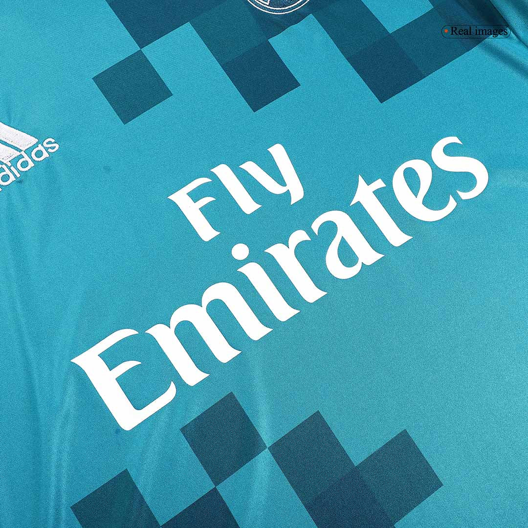 Tricouri Fotbal Vintage Real Madrid Treilea 2017/18 Mânecă Lungă