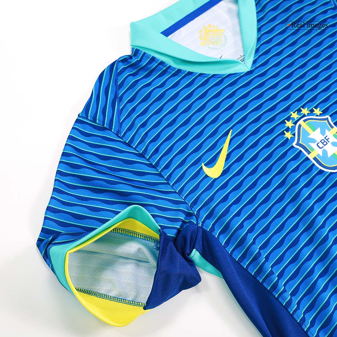 Tricouri Fotbal Brazilia RAPHINHA #11 Deplasare 2024
