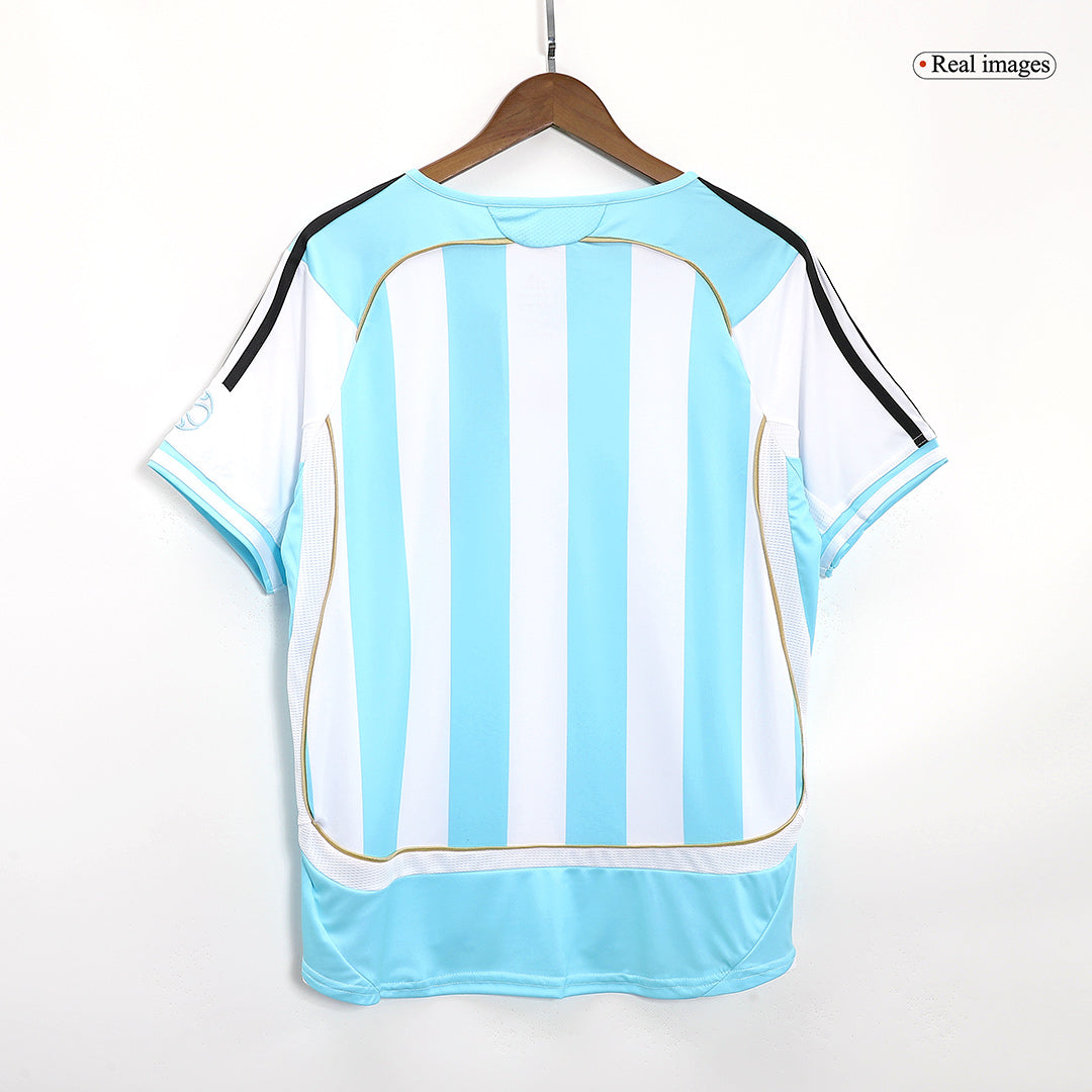 Tricouri Fotbal Vintage Argentina Acasă 2006