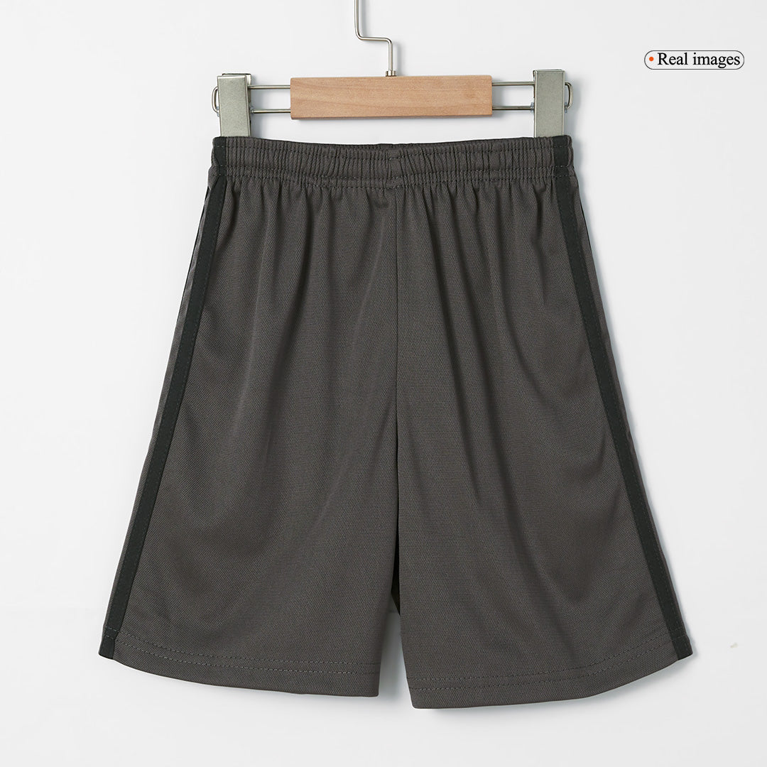 Set Tricouri Fotbal Real Madrid Treilea 2024/25 Pentru Copii.