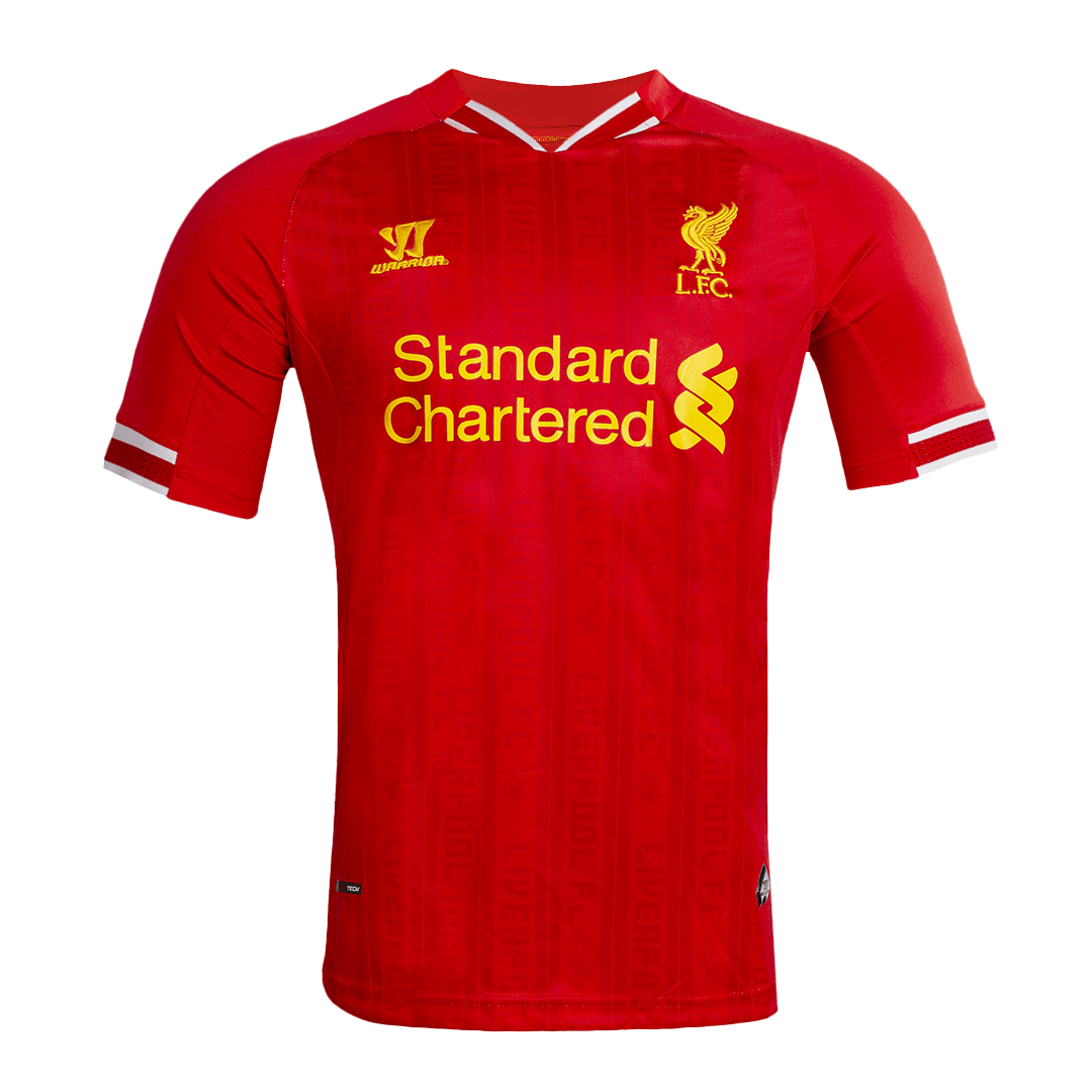 Tricouri Fotbal Vintage Liverpool Acasă 2013/14
