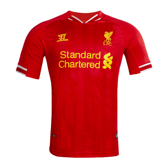 Tricouri Fotbal Vintage Liverpool Acasă 2013/14