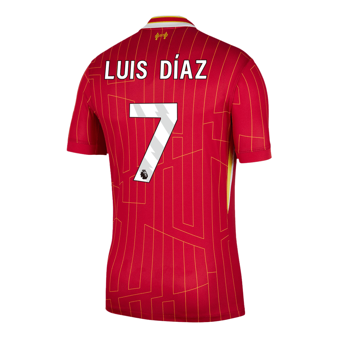 Tricouri Fotbal Liverpool LUIS DÍAZ #7 Acasă 2024/25 - Super (mărime mare)
