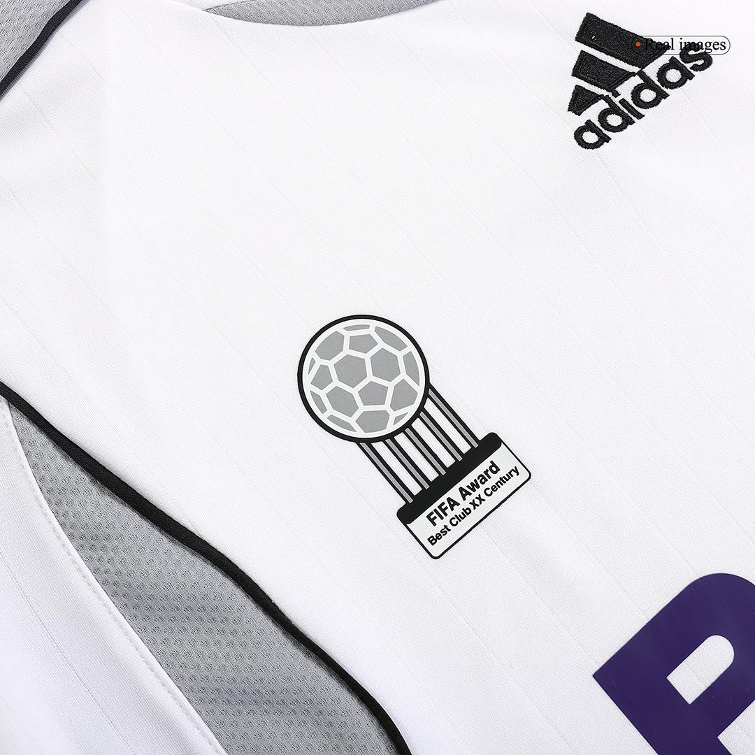 Tricouri Fotbal Vintage Real Madrid SERGIO RAMOS #4 Acasă 2006/07