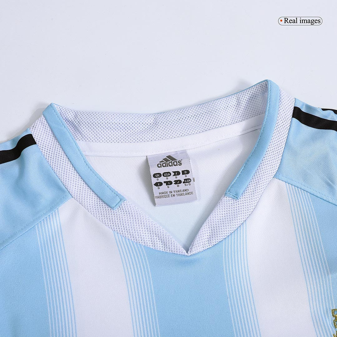 Tricouri Fotbal Vintage Argentina Acasă 2004/05