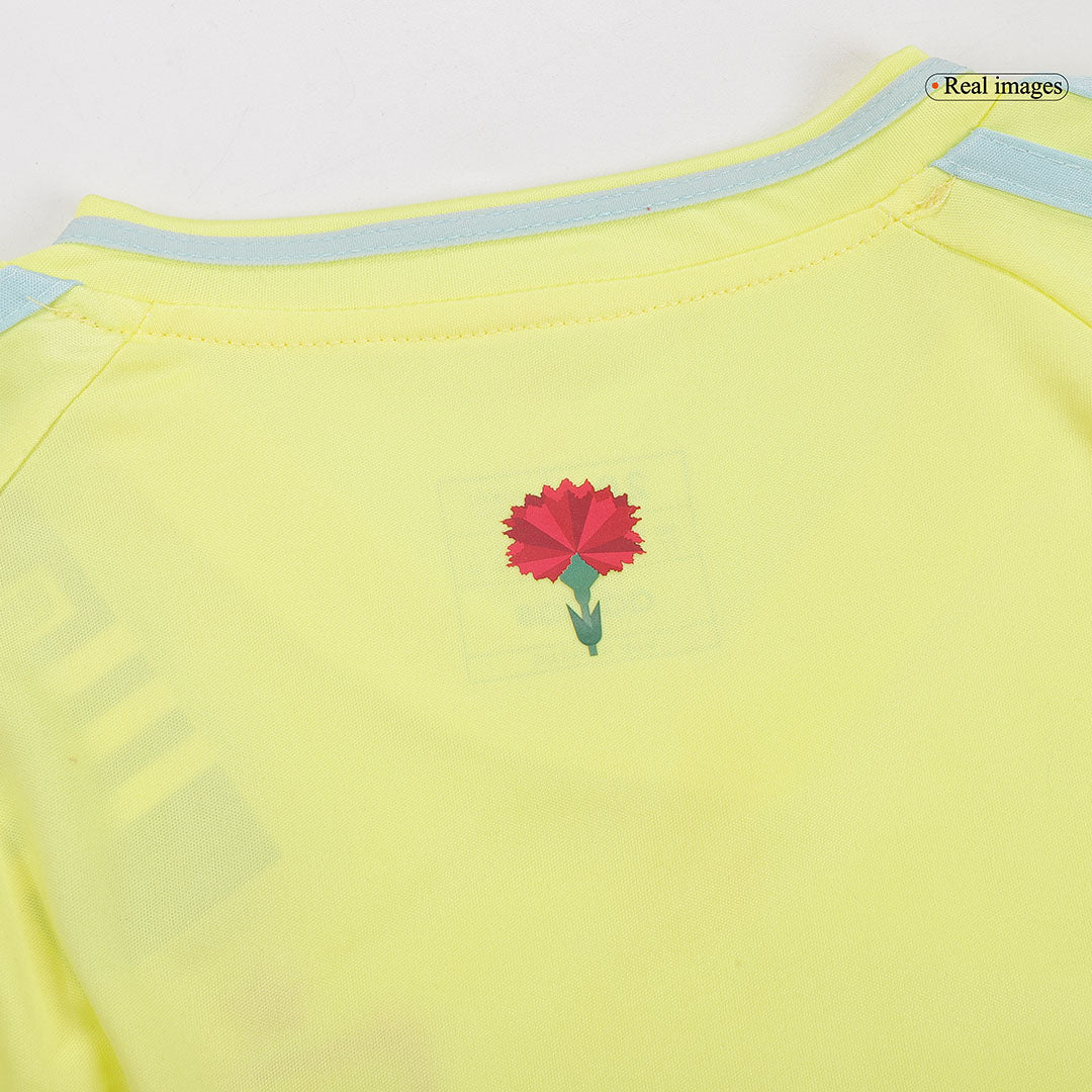 Set Tricouri Fotbal Spania Deplasare 2024 Pentru Copii.