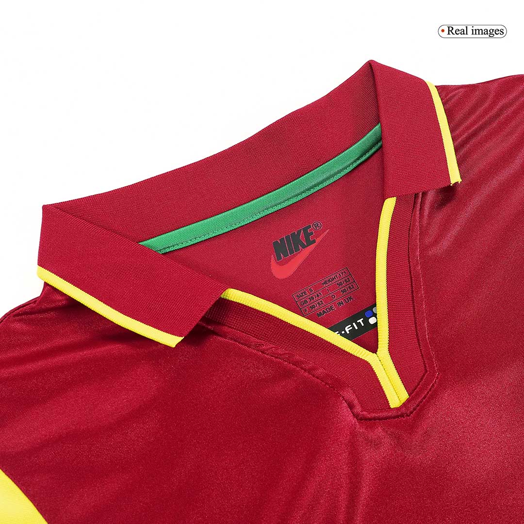 Tricouri Fotbal Vintage Portugalia Acasă 1999