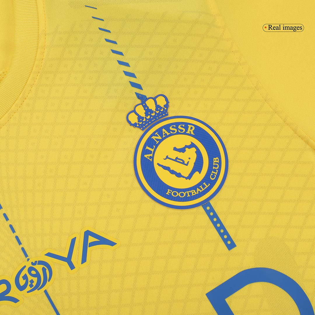 Tricouri Fotbal Al Nassr Acasă 2023/24 (mărime mare)