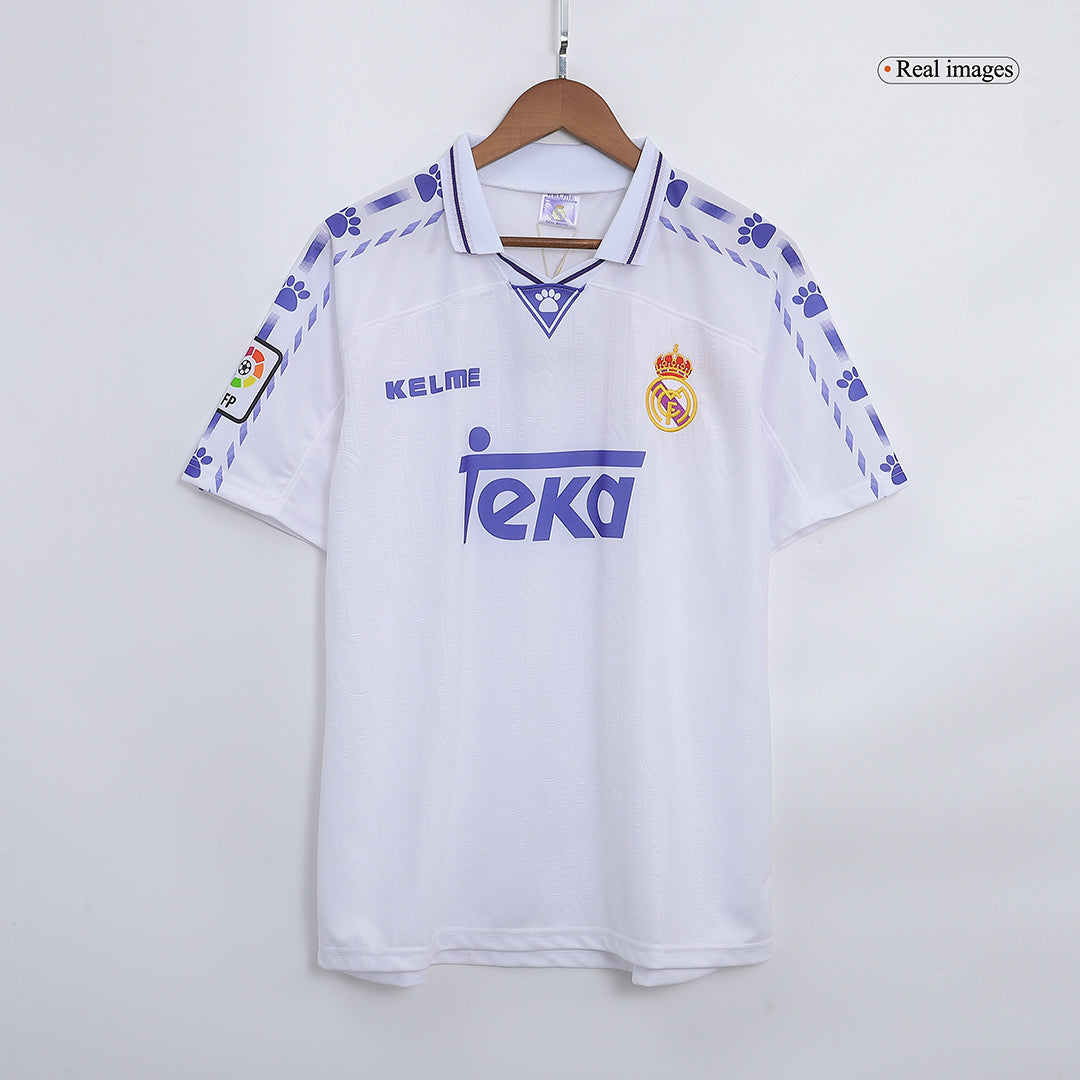 Tricouri Fotbal Vintage Real Madrid Acasă 1996/97