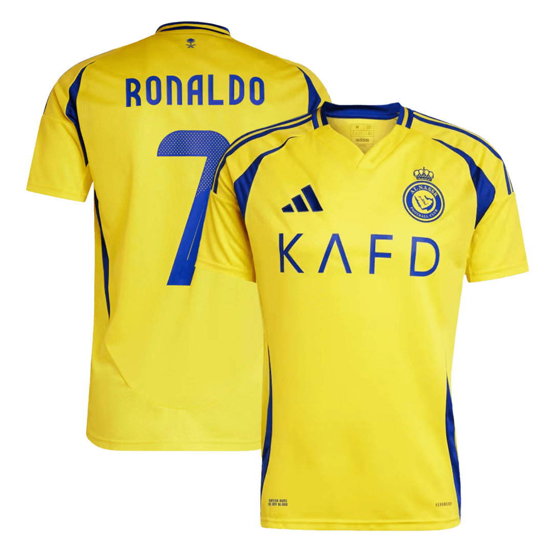 Tricouri Fotbal Al Nassr RONALDO #7 Acasă 2024/25 - ACL