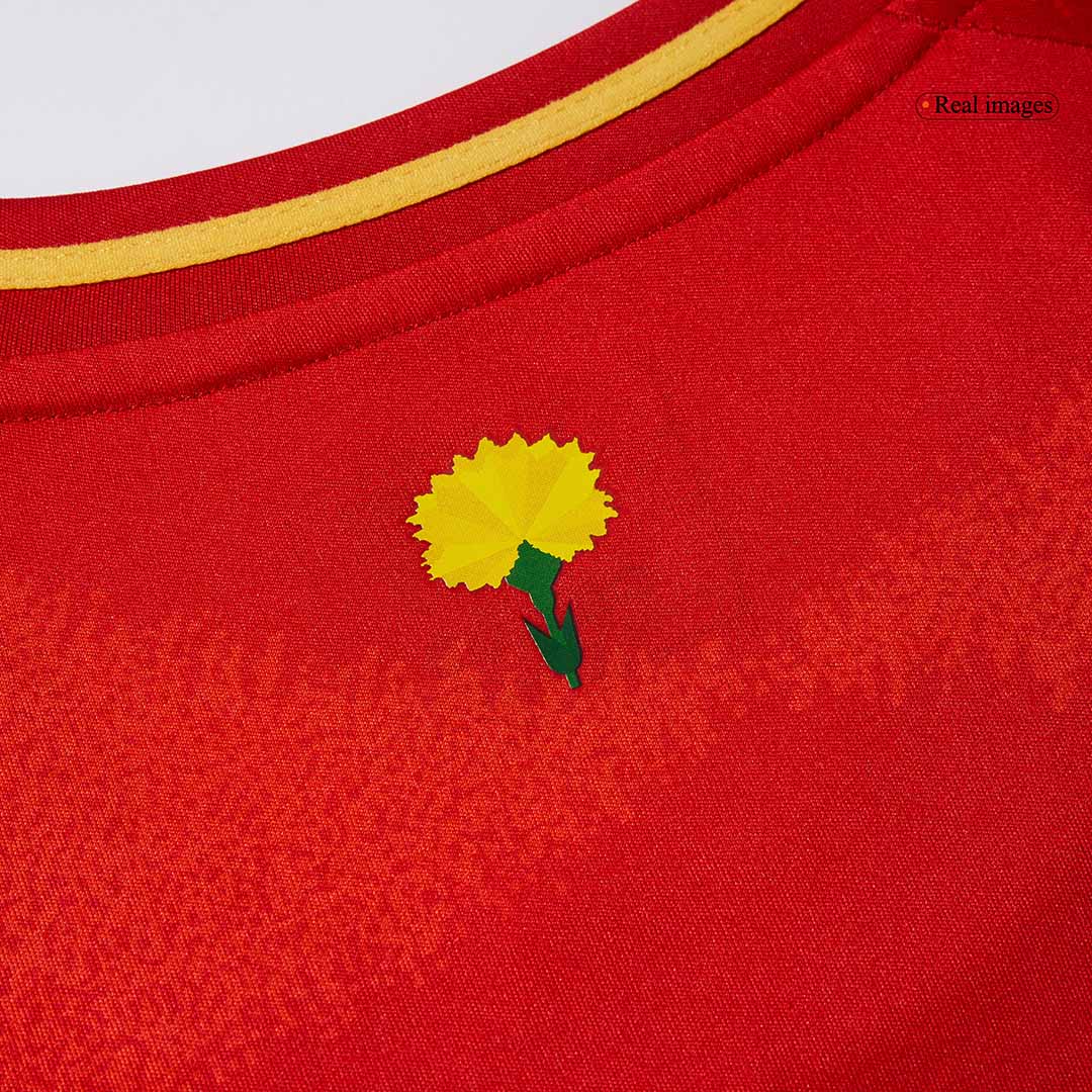 Tricouri Fotbal Spania Acasă 2024 (mărime mare)