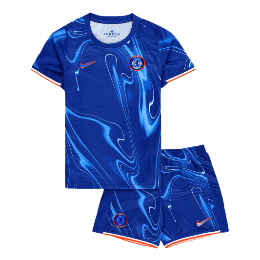 Set Tricouri Fotbal Chelsea Acasă 2024/25 Pentru Copii