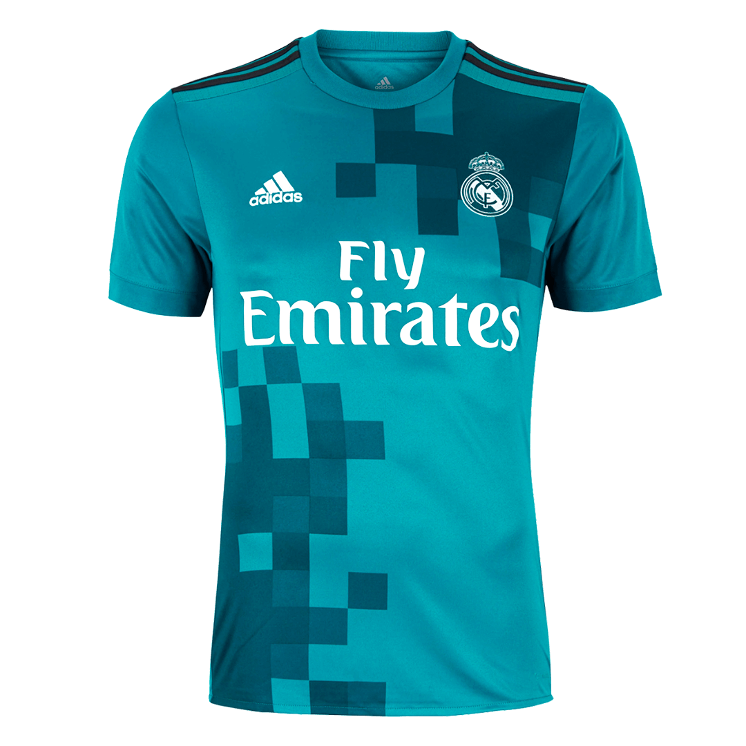 Tricouri Fotbal Vintage Real Madrid Treilea 2017/18 (mărime mare)